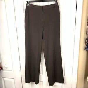 ⭐Brooks Brothers Dark Brown Wide Leg Pants